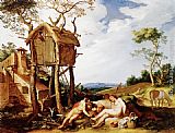 Famous Parable Paintings - Landscape with Parable of the Wheat and the Tares